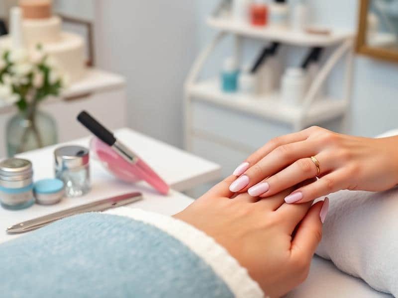 Mobile manicure and nail care service